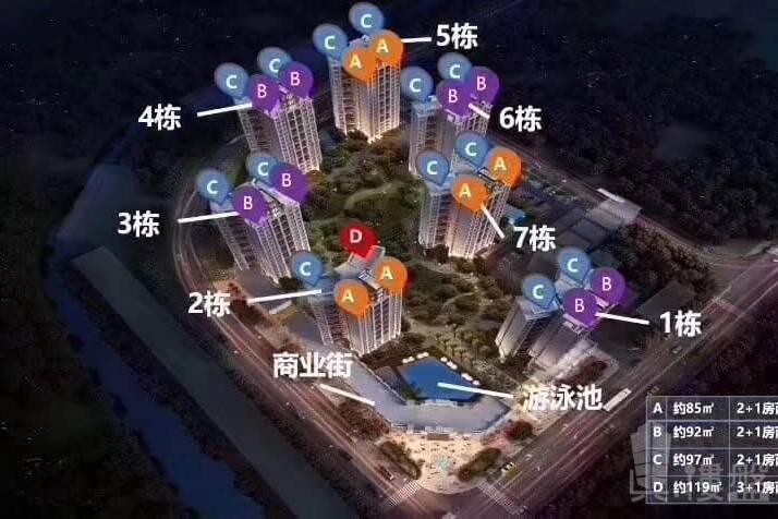 广银大都会-珠海|首期5万(减)|大型屋苑|即买即住|香港银行按揭 (实景航拍)